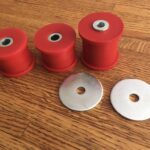 Urethane Differential bushings for Suzuki Cappuccino, enhancing drivetrain rigidity and performance.