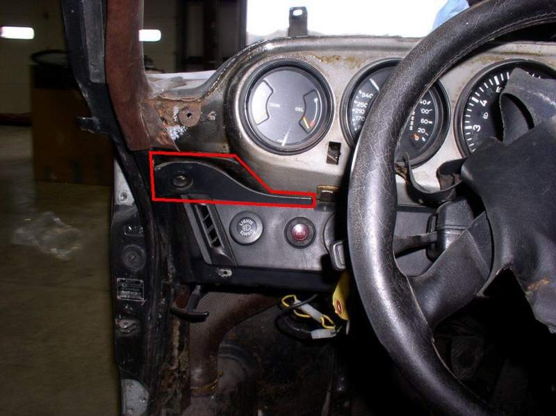 Close-up of car dashboard vents, illustrating potential modification areas during classic car dash parts restoration.