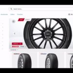 Animated GIF showcasing a tire visualizer tool.