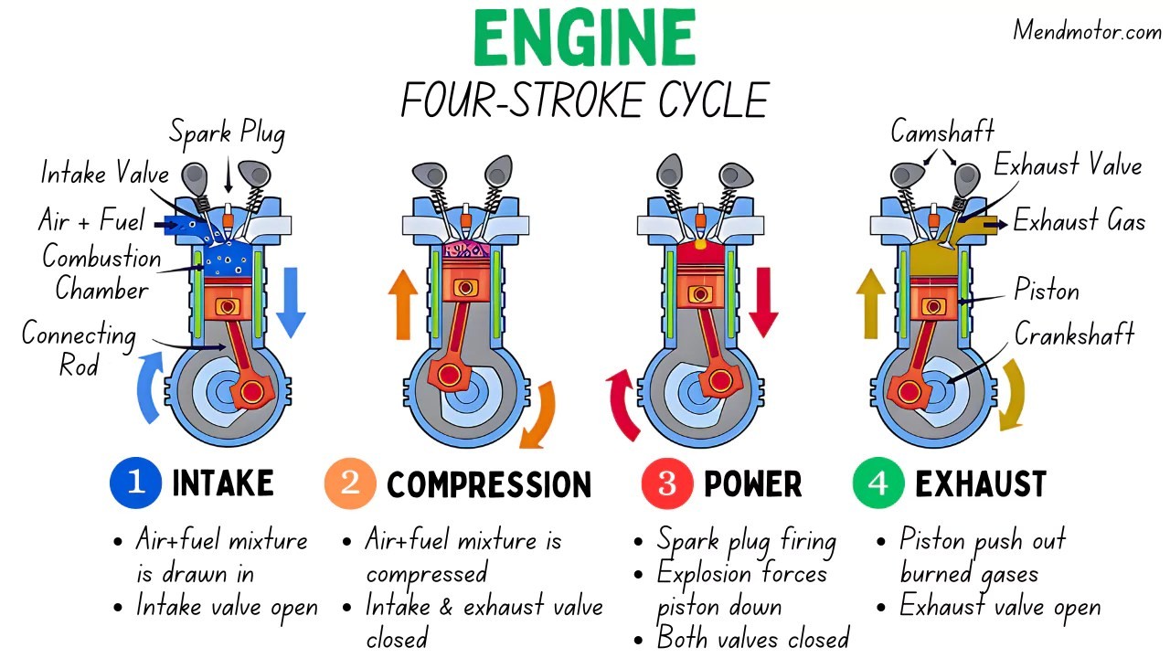 Four Stroke Engine Cycle