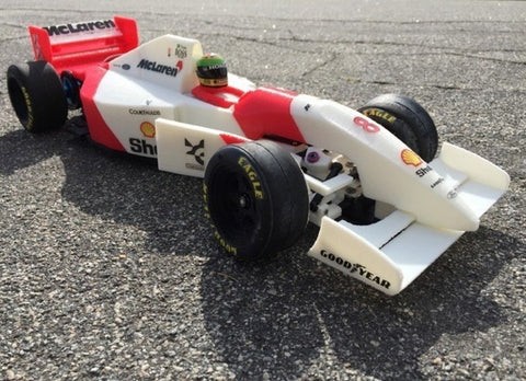 RS-01 Ayrton Senna’s 1993 McLaren MP4/8 Formula 1 3D Printed RC Car