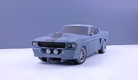 Ford Mustang GT500 1967 3D Printed RC Car