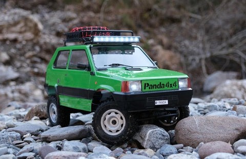 1.9 Beadlock Wheel Fiat Panda Old RC Car 3D Printed