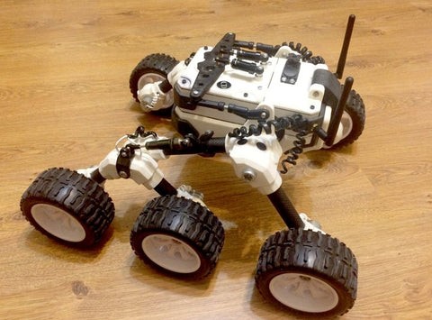 Martian Rover 3D Printed RC Car