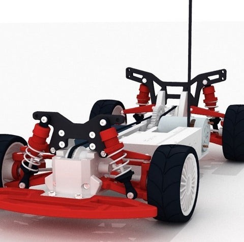 OpenRC 1:10 4WD Touring Concept 3D Printed RC Car