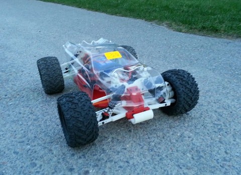 OpenRC 1:10 4WD Truggy Concept 3D Printed RC Car