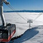 Jackson Hole aerial tram, a favorite among ski enthusiasts.