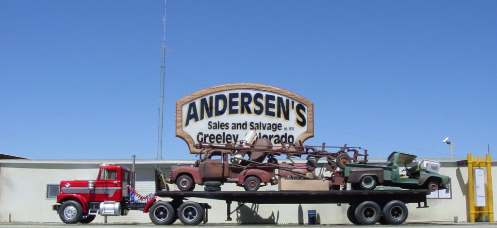 Find Car Parts in Greeley, CO – Andersen’s Sales & Salvage