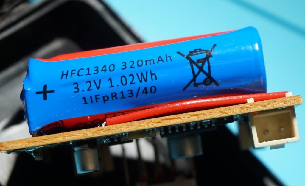 New Bright RC car battery exposed during teardown